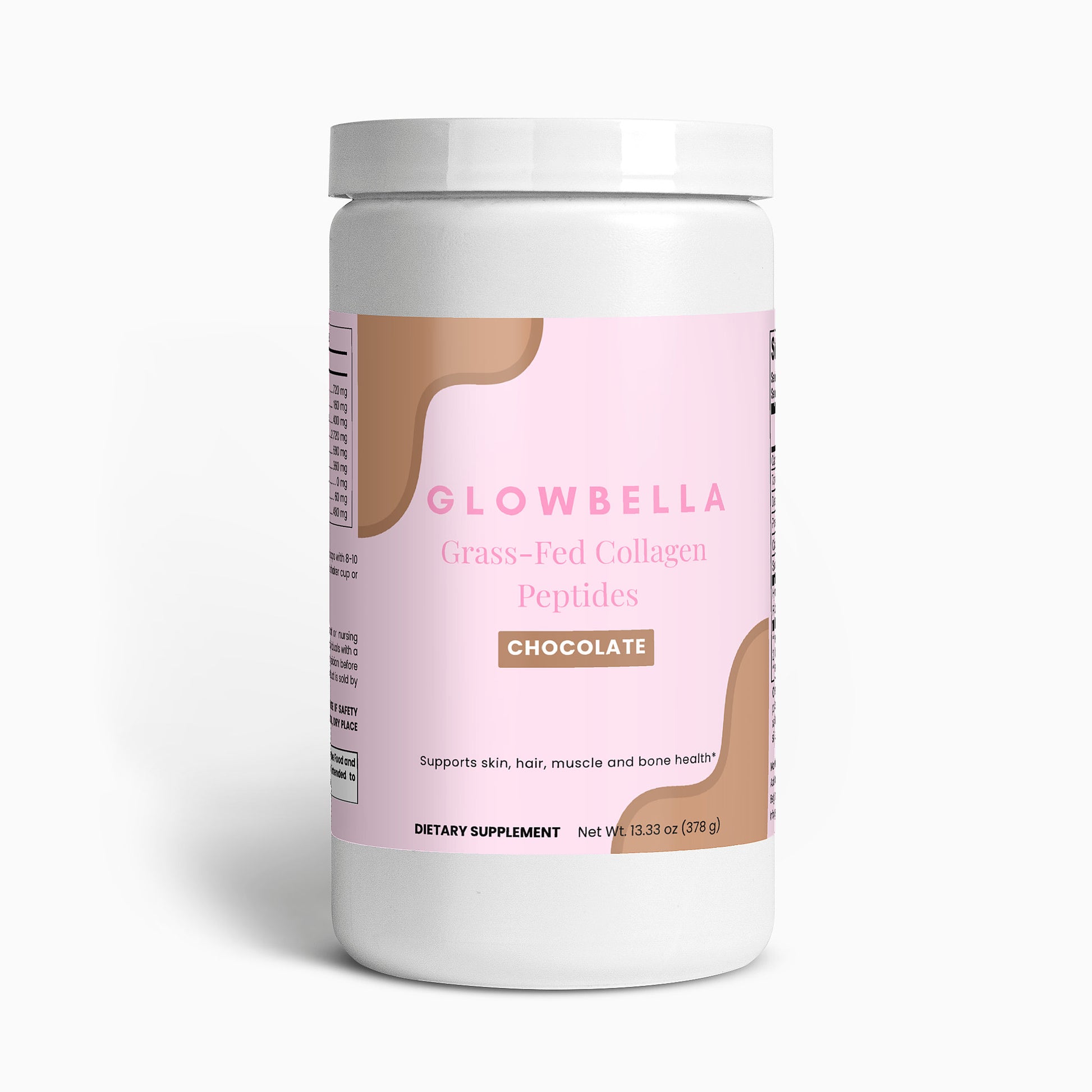 Grass-Fed Collagen Peptides Powder (Chocolate)