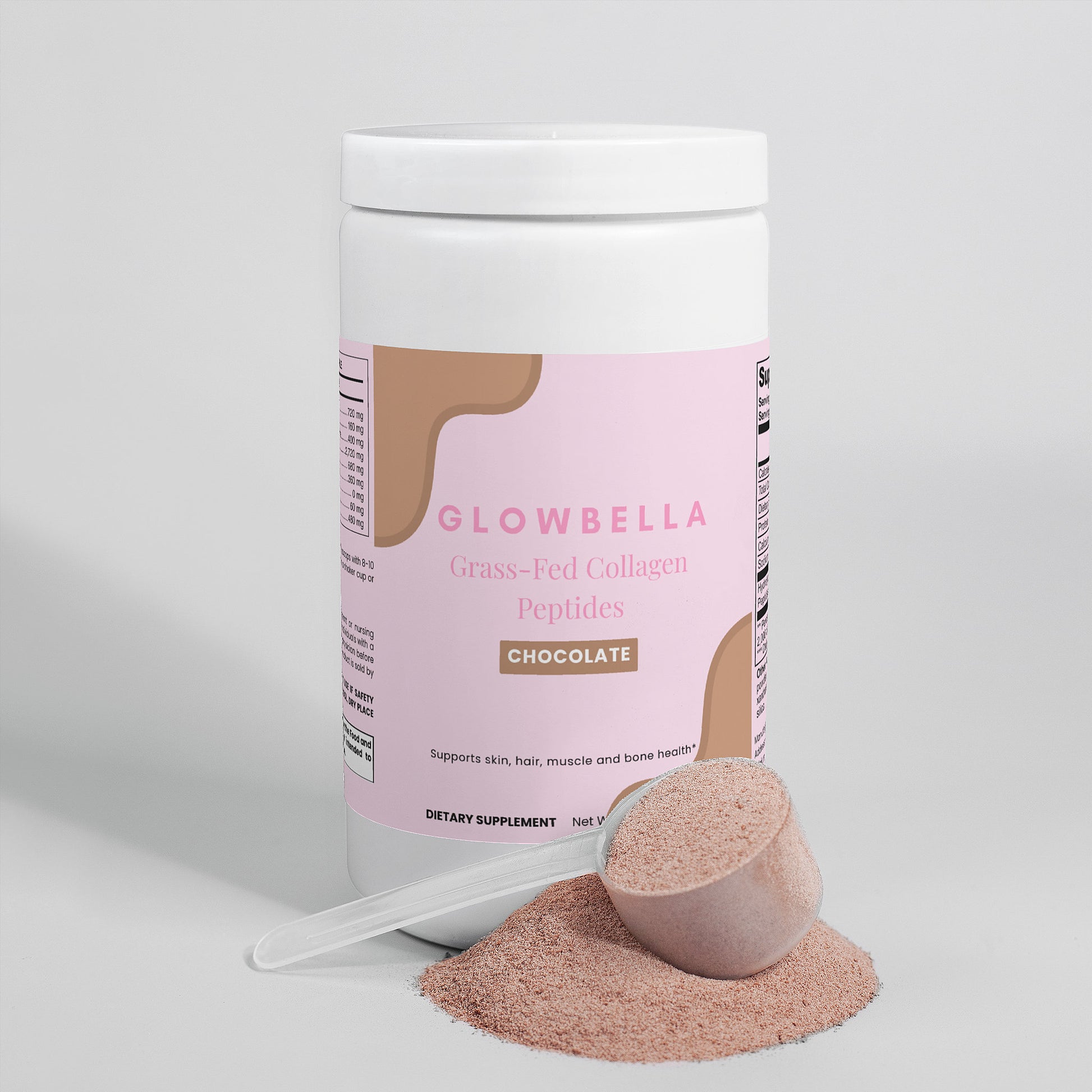 Grass-Fed Collagen Peptides Powder (Chocolate)
