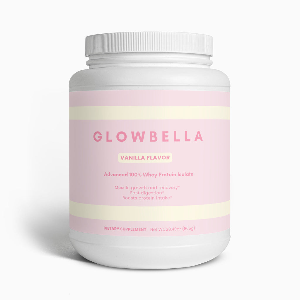 GlowBella Whey Isolate – Rich Vanilla Flavour