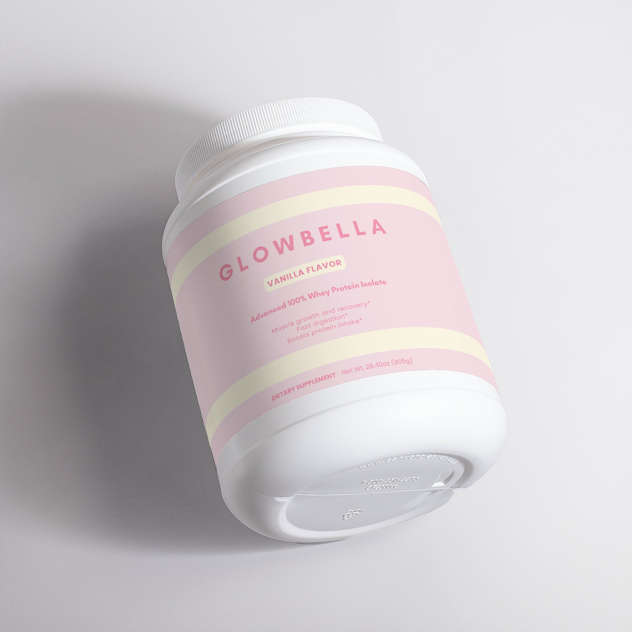 GlowBella Whey Isolate – Rich Vanilla Flavour