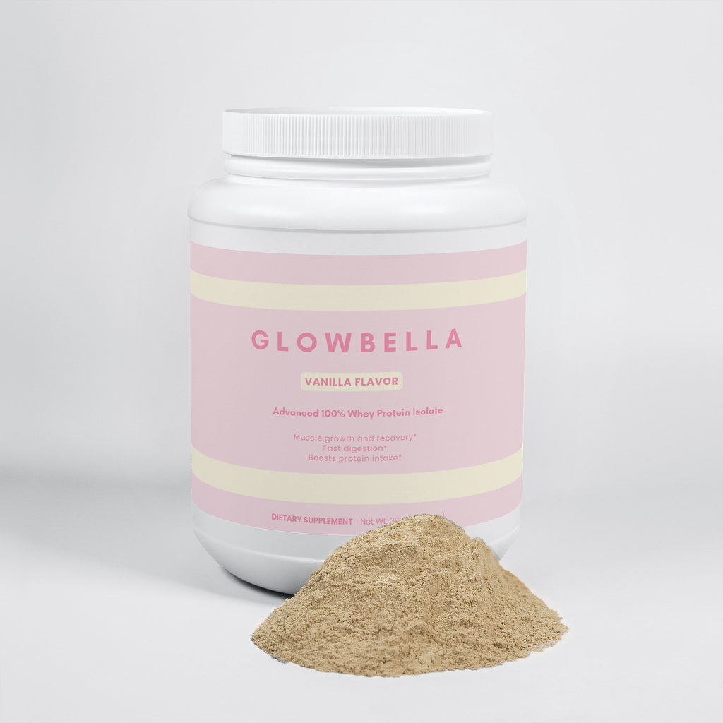 GlowBella Whey Isolate – Rich Vanilla Flavour