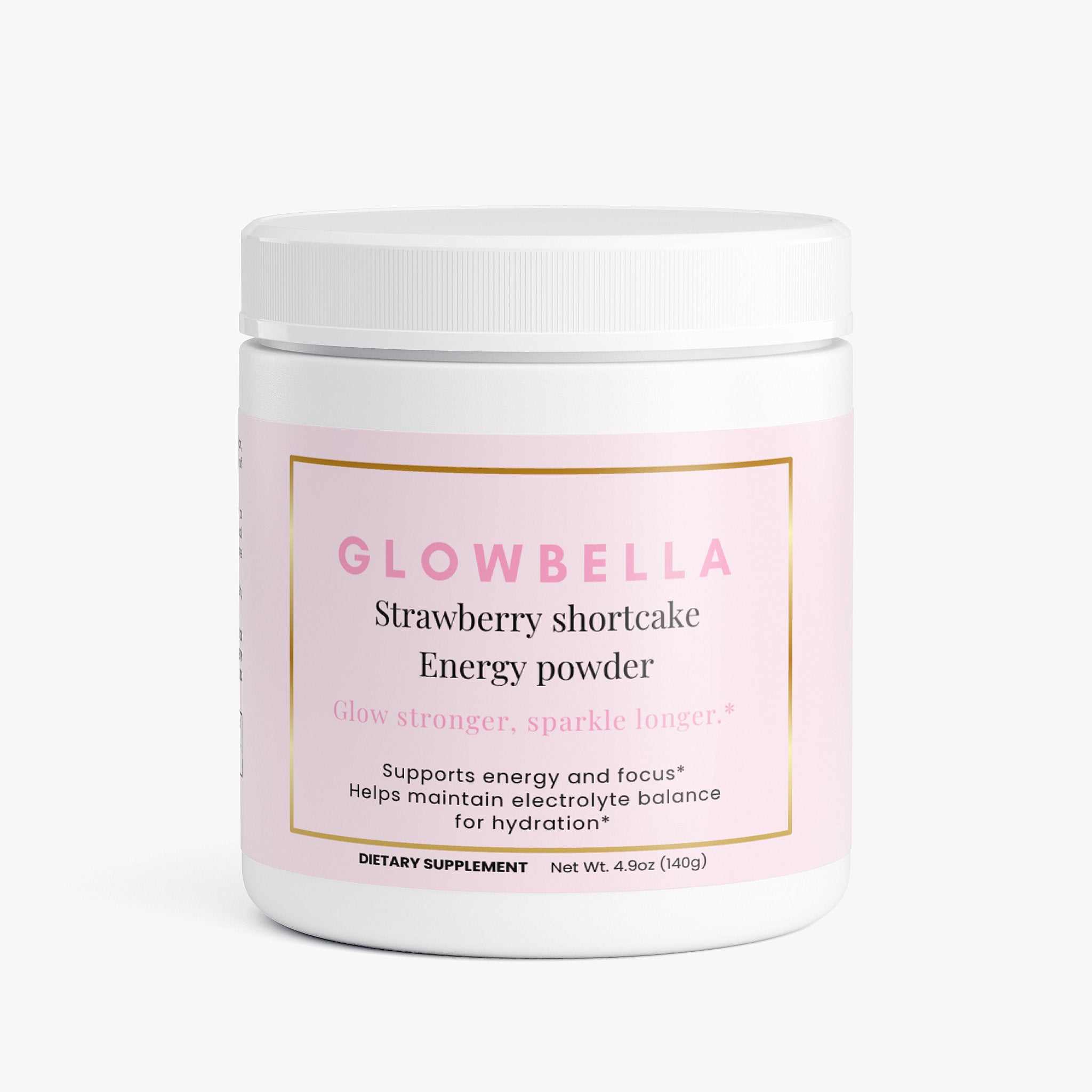 Energy Powder (Strawberry Shortcake)