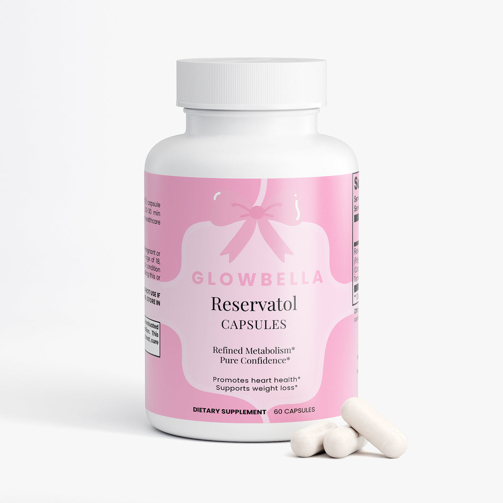 GlowBella Resveratrol Complex – 600mg High Potency