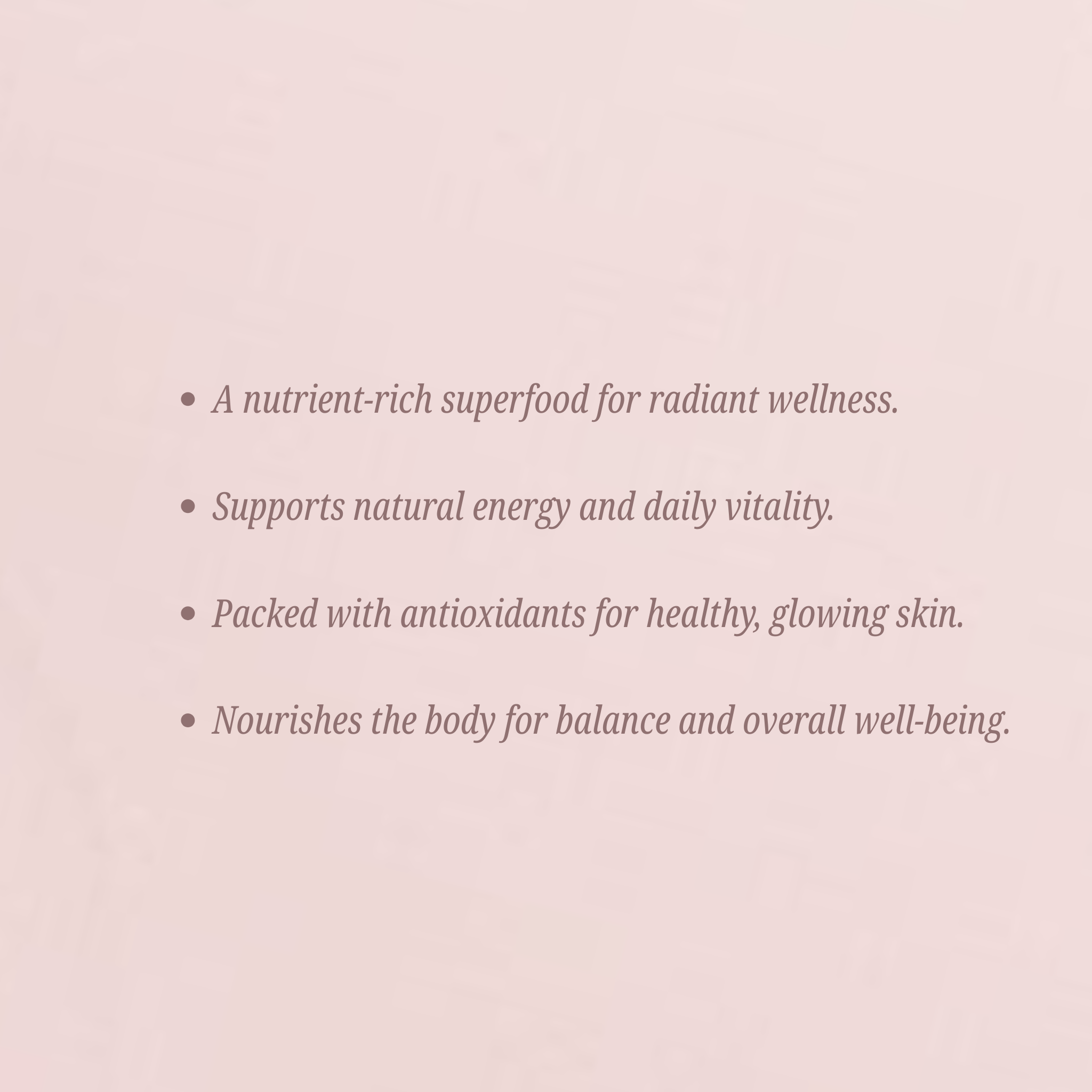 Moringa Pure